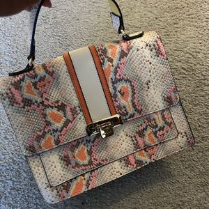 Aldo Snake Print Handbag